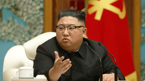 Presiden Komisi Urusan Negara Korea Utara Kim Jong-un