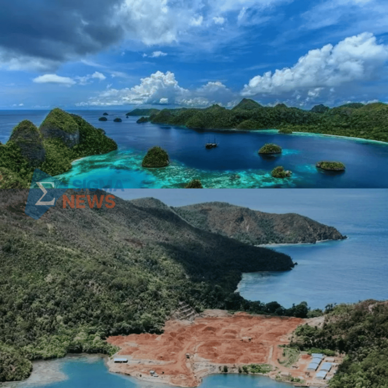 Rusaknya Keindahan Raja Ampat Karena Penambangan Nikel