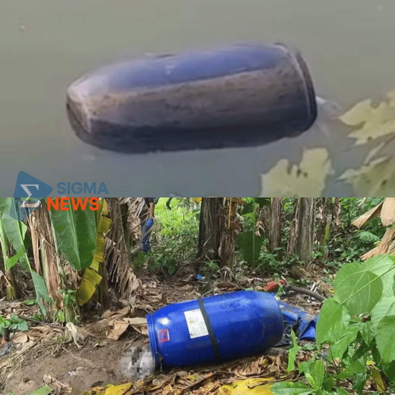 Geger! Mayat Wanita Ditemukan dalam Tong di Sungai Cisadane