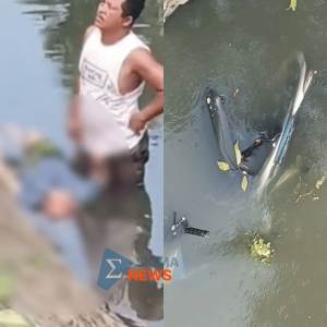 Sesosok mayat pria ditemukan mengambang di saluran air yang berada di kawasan PIK, Jakarta Utara, pada Selasa (15/7) pagi