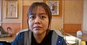 Widya Anggraini (30) korban pelemparan batu KA Sancaka jurusan Jogja-Surabaya di kawasan Klaten, Jateng