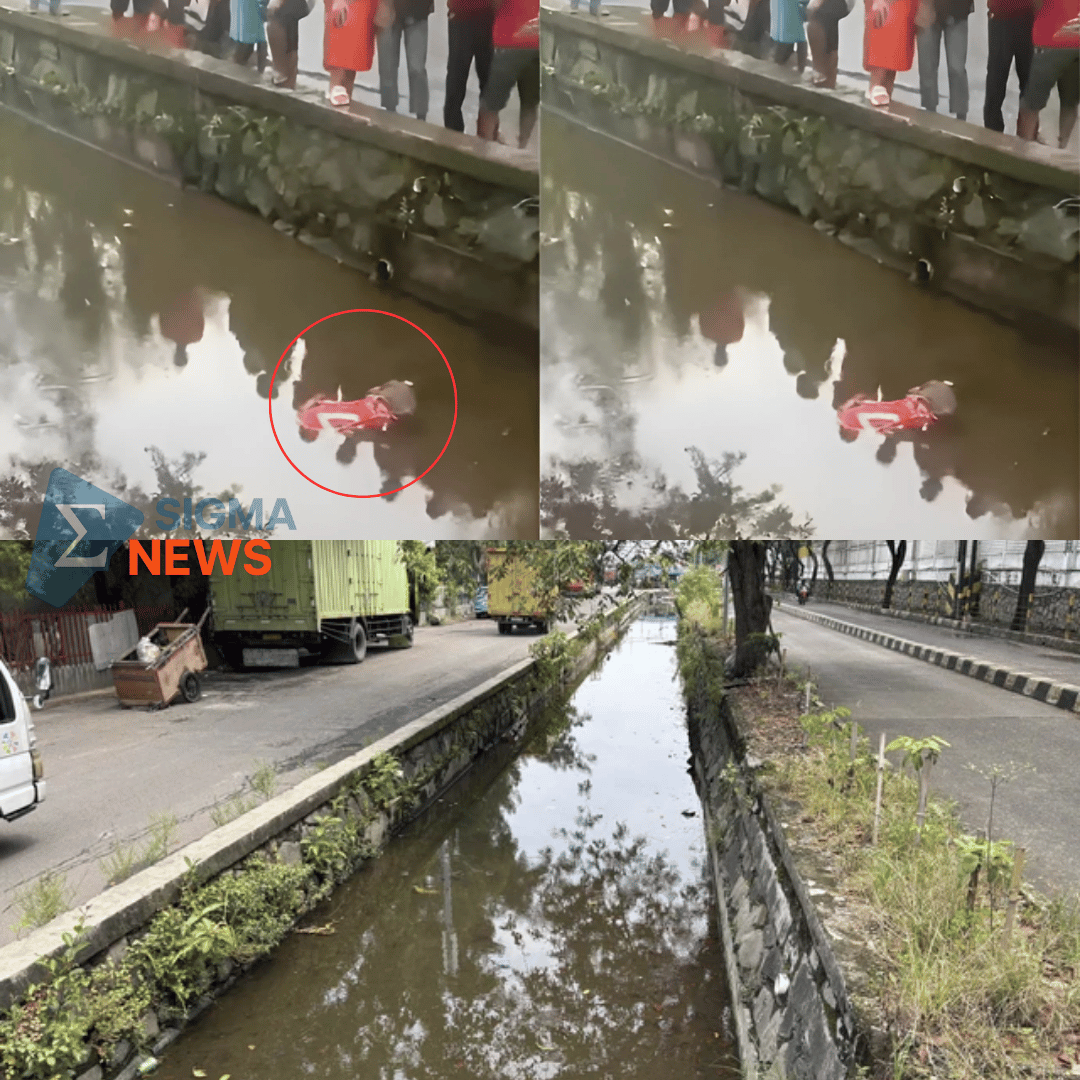 Penemuan mayat pria mengapung di Kali Pluit belakang Emporium Pluit Mall gegerkan warga Penjaringan, Jakarta Utara, Jumat (8/8).