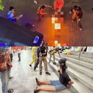 Dua turis Malaysia dibakar hidup-hidup di Bangkok hingga mengalami luka bakar serius usai diserang seorang pria pengangguran di Ratchadamri.