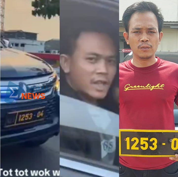 Sopir Pajero Pelat Polri Palsu Ditangkap di Tasik!