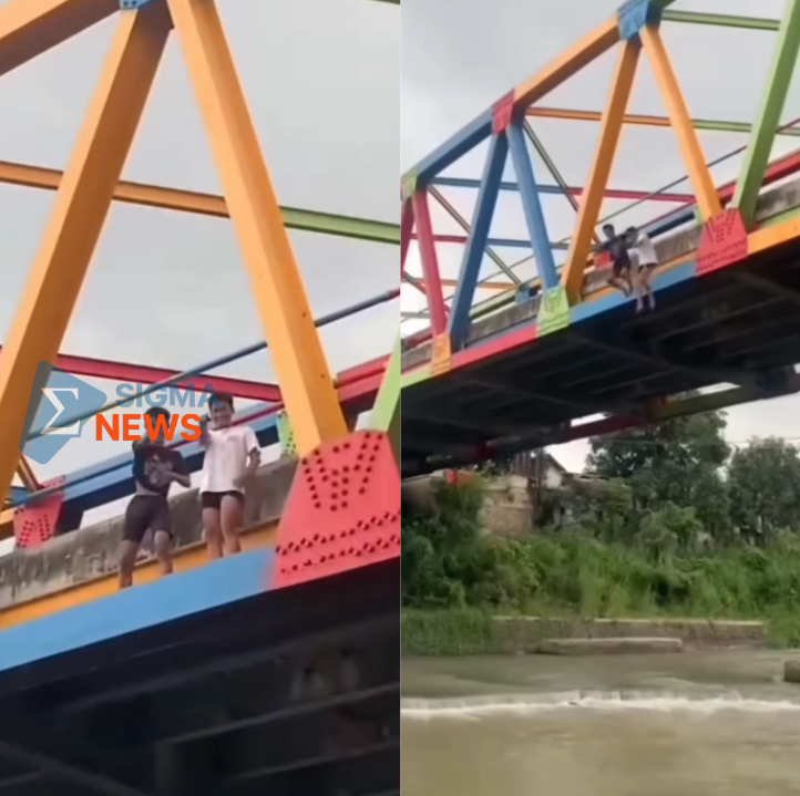 Demi Konten Viral, Dua Remaja Tegal Tewas Tenggelam di Sungai Gung!
