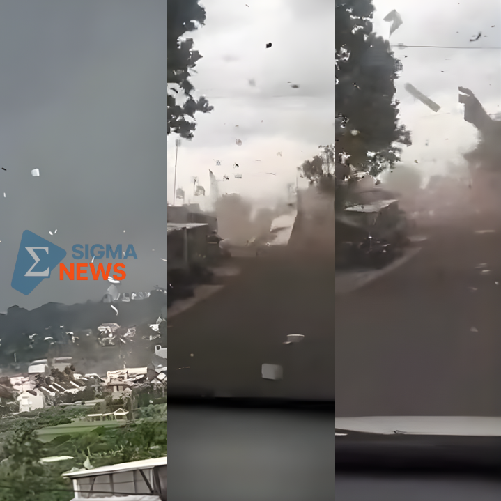 Angin Puting Beliung di Malang Terjang Permukiman, Puluhan Rumah Warga Rusak Berat