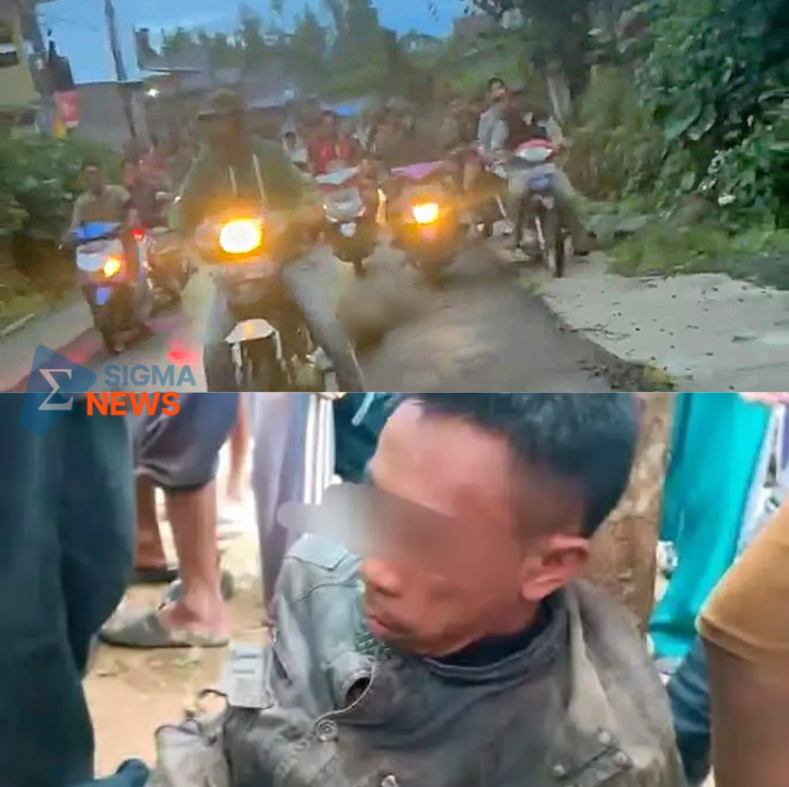 Menggemparkan! Mayat Diseret Motor Keliling Kampung di Gowa