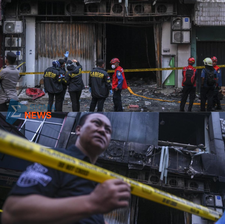 Mencekam! Kebakaran Gedung Terra Drone Tewaskan Banyak Korban